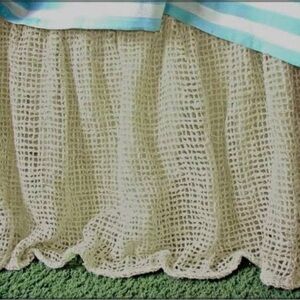 Beige Crochet Skirt
